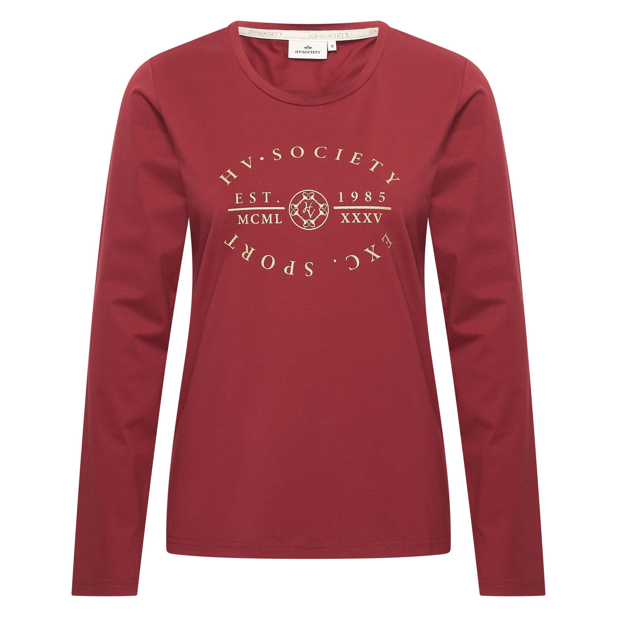 Hv Society - Top - Burgundy