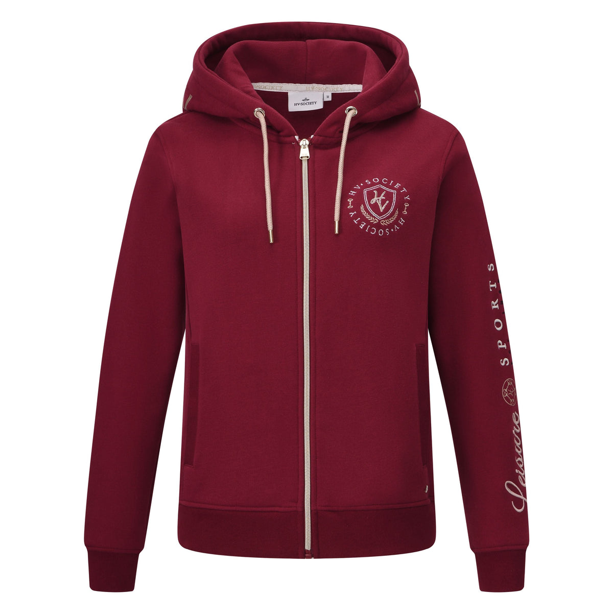 Hv Society - Vest - Burgundy