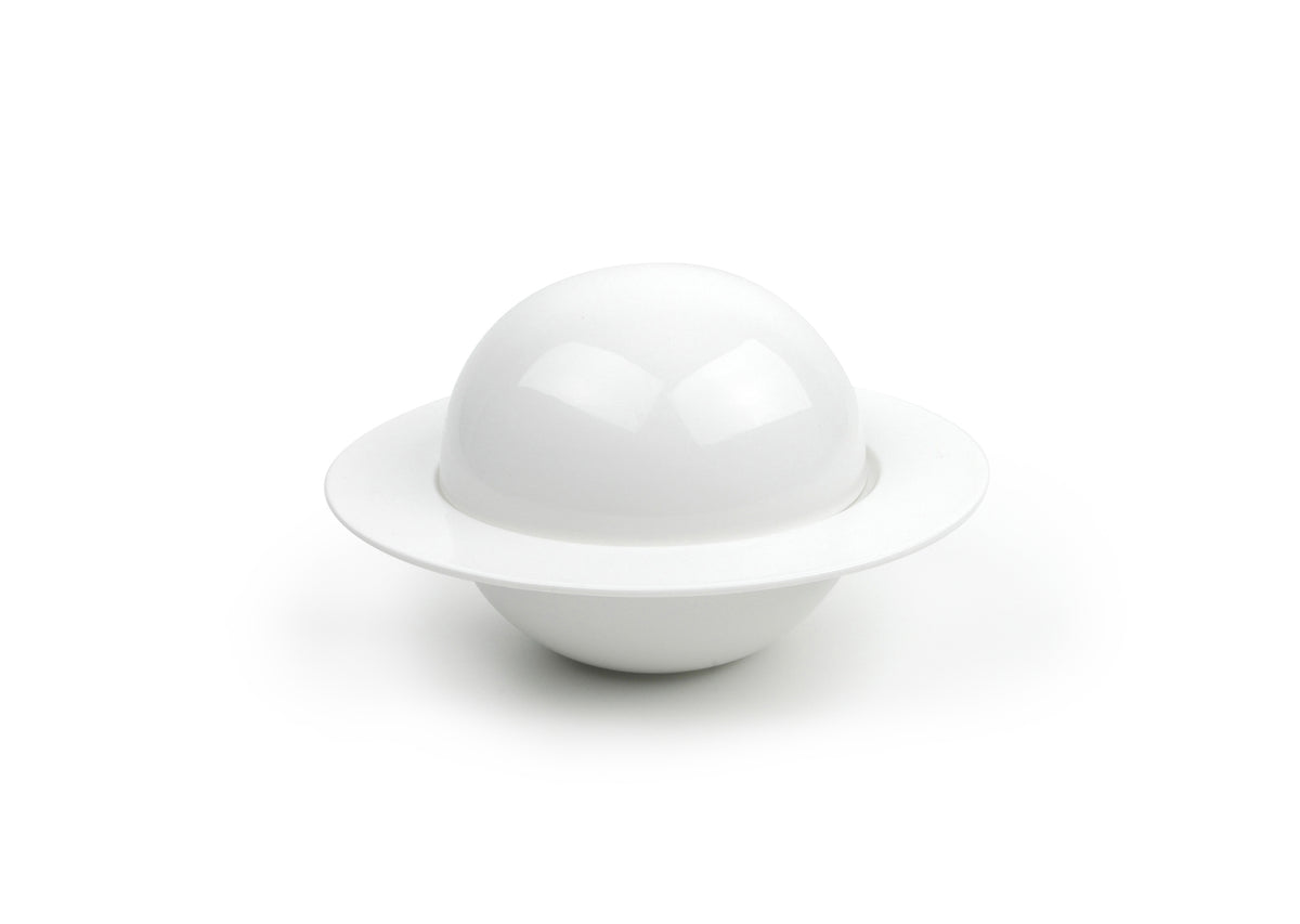 S&P - Flavor Bol 18xH11cm avec couvercle blanc Flavor - 1 SET - 4 pièces