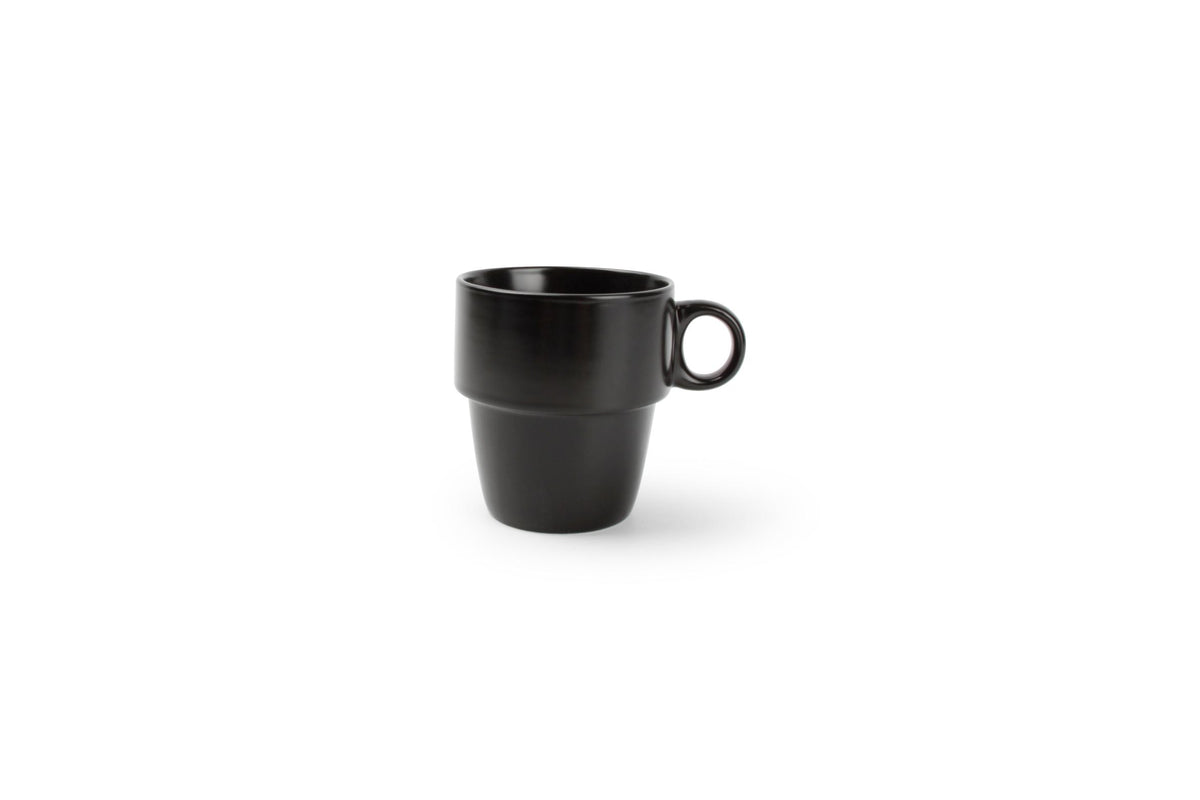 ONA - Tasse 26cl noir Note - 1 SET - 6 pièces