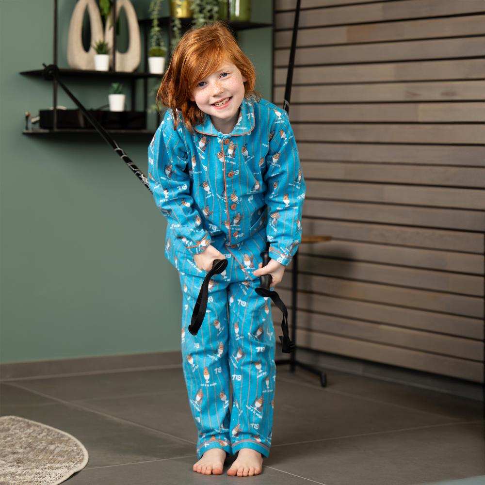 Pyjama flannelle - Kid - Bleu