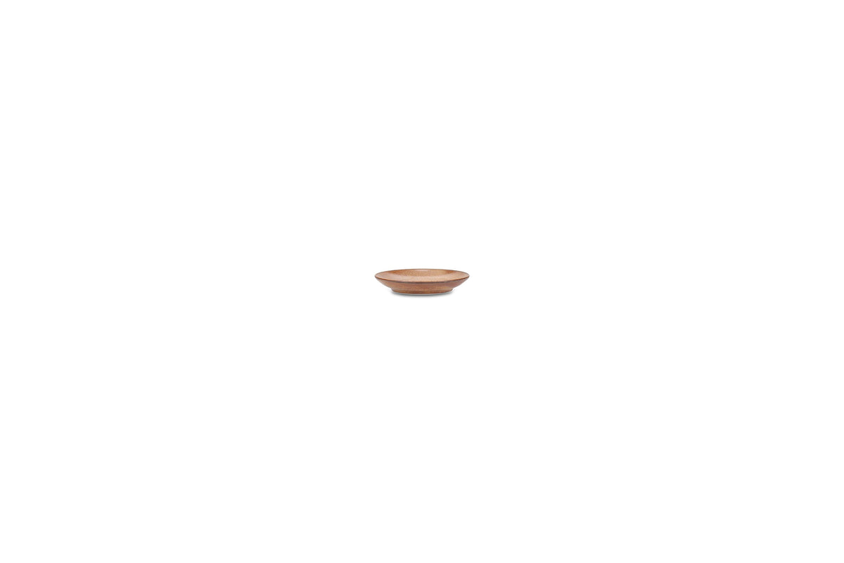 S&P - Ovio Soucoupe à moka 11cm marron foncé Ovio - 1 SET - 6 pièces