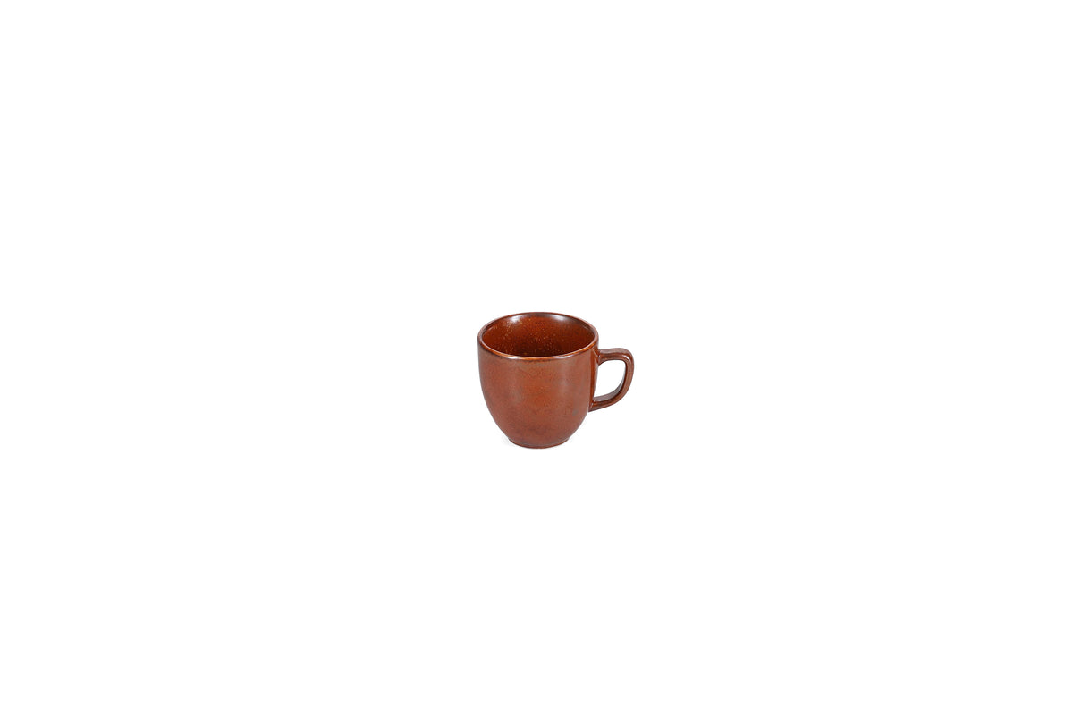 Bonbistro - Ovio Tasse 20cl marron foncé Ovio - 1 SET - 12 pièces
