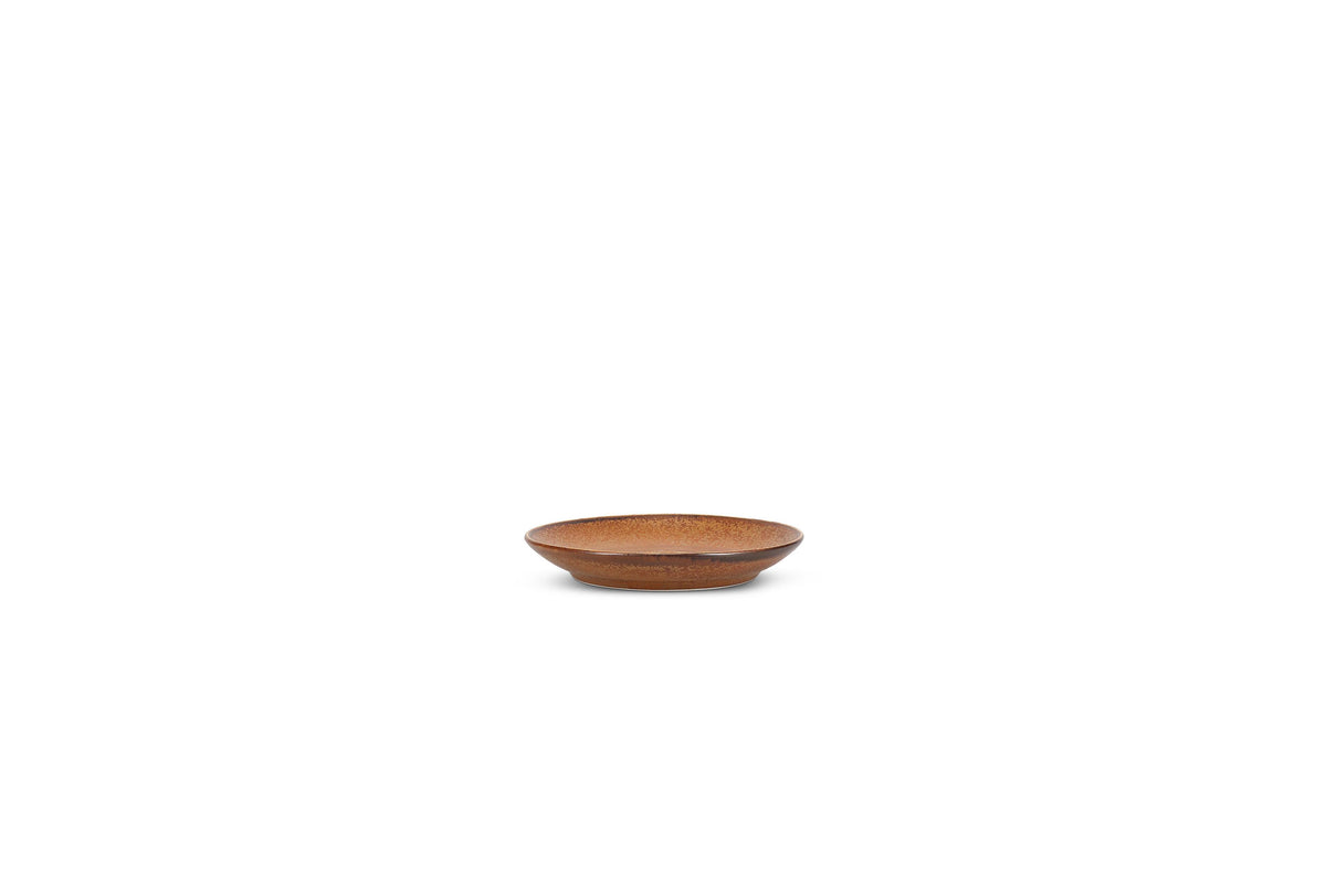 S&P - Ovio Soucoupe 14cm marron foncé Ovio - 1 SET - 6 pièces