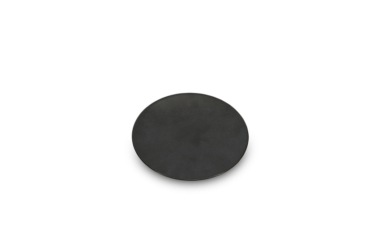 S&P - Ovio Black Assiette plate 21cm noir Ovio - 1 SET - 6 pièces