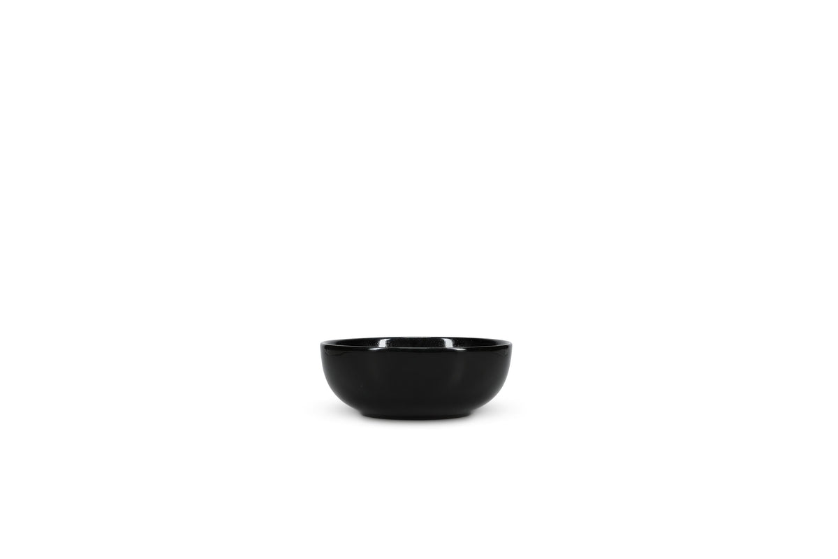 S&P - Ovio Black Bol 16xH6cm noir Ovio - 1 SET - 2 pièces