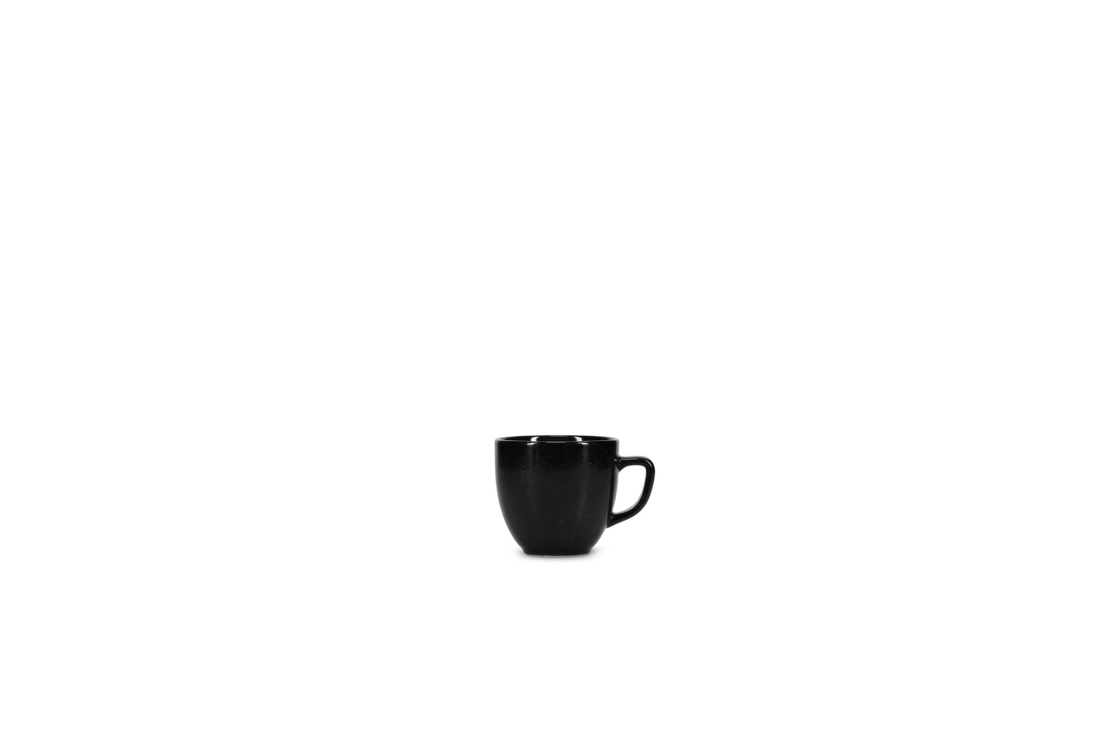 S&P - Ovio Black Tasse 20cl noir Ovio - 1 SET - 12 pièces