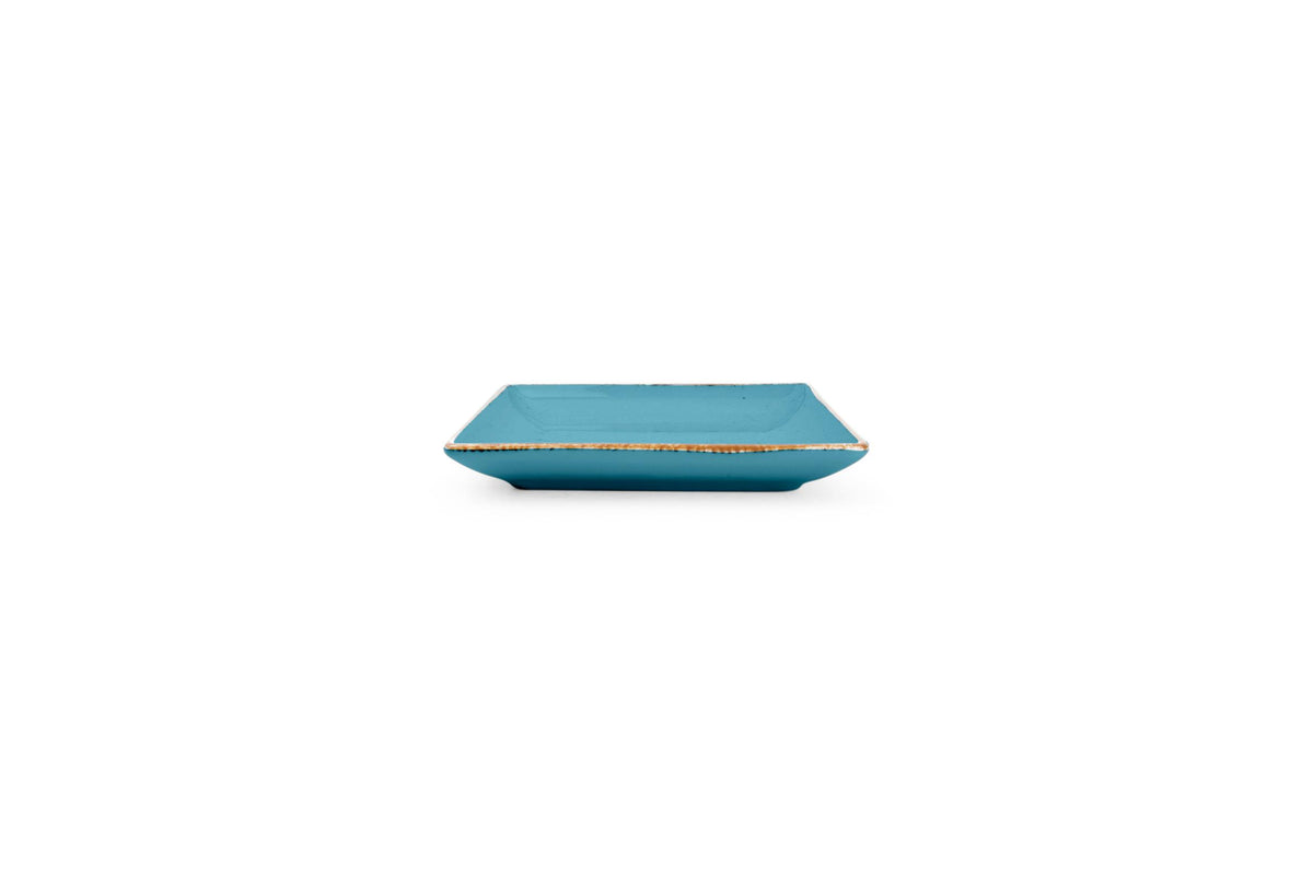 S&P - Collect Assiette plate 11x11cm bleu Collect - 1 SET - 6 pièces