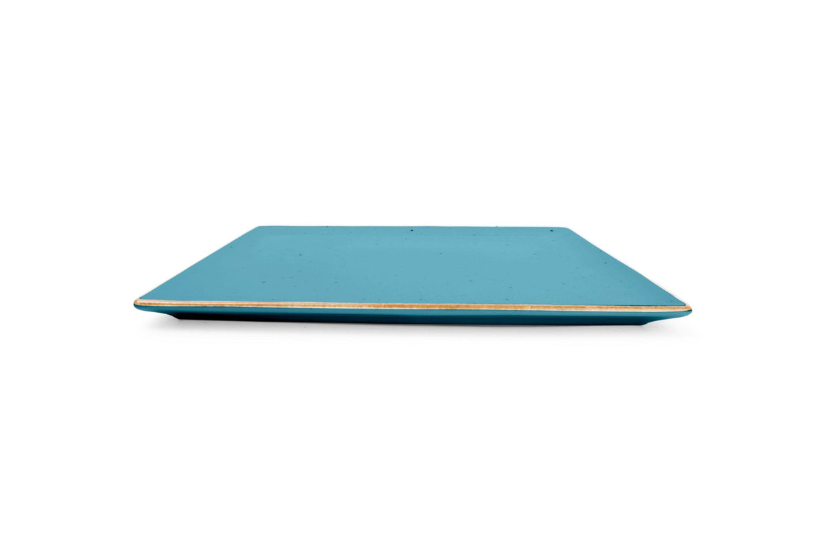 S&P - Collect Assiette plate 25,5x25,5cm bleu Collect - 1 SET - 6 pièces