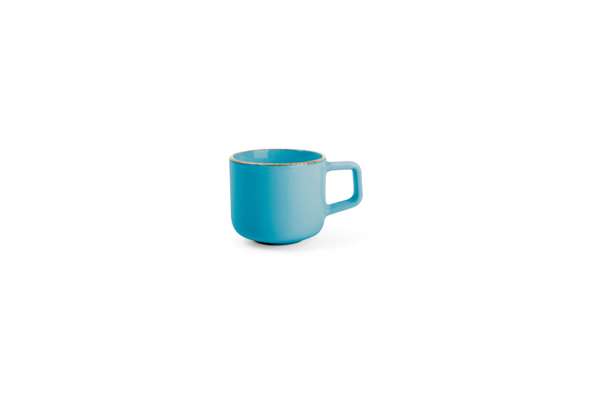 S&P - Collect Tasse à moka 10cl bleu Collect - 1 SET - 6 pièces