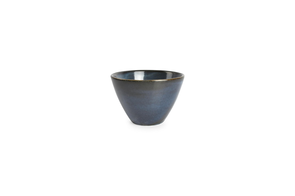 S&P - Cirro Blue Bol 10xH7cm conique bleu foncé Cirro - 1 SET - 6 pièces