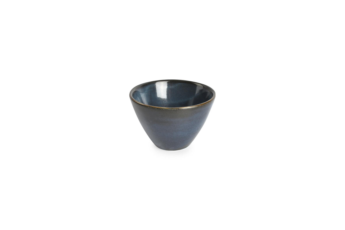 S&P - Cirro Blue Bol 10xH7cm conique bleu foncé Cirro - 1 SET - 6 pièces