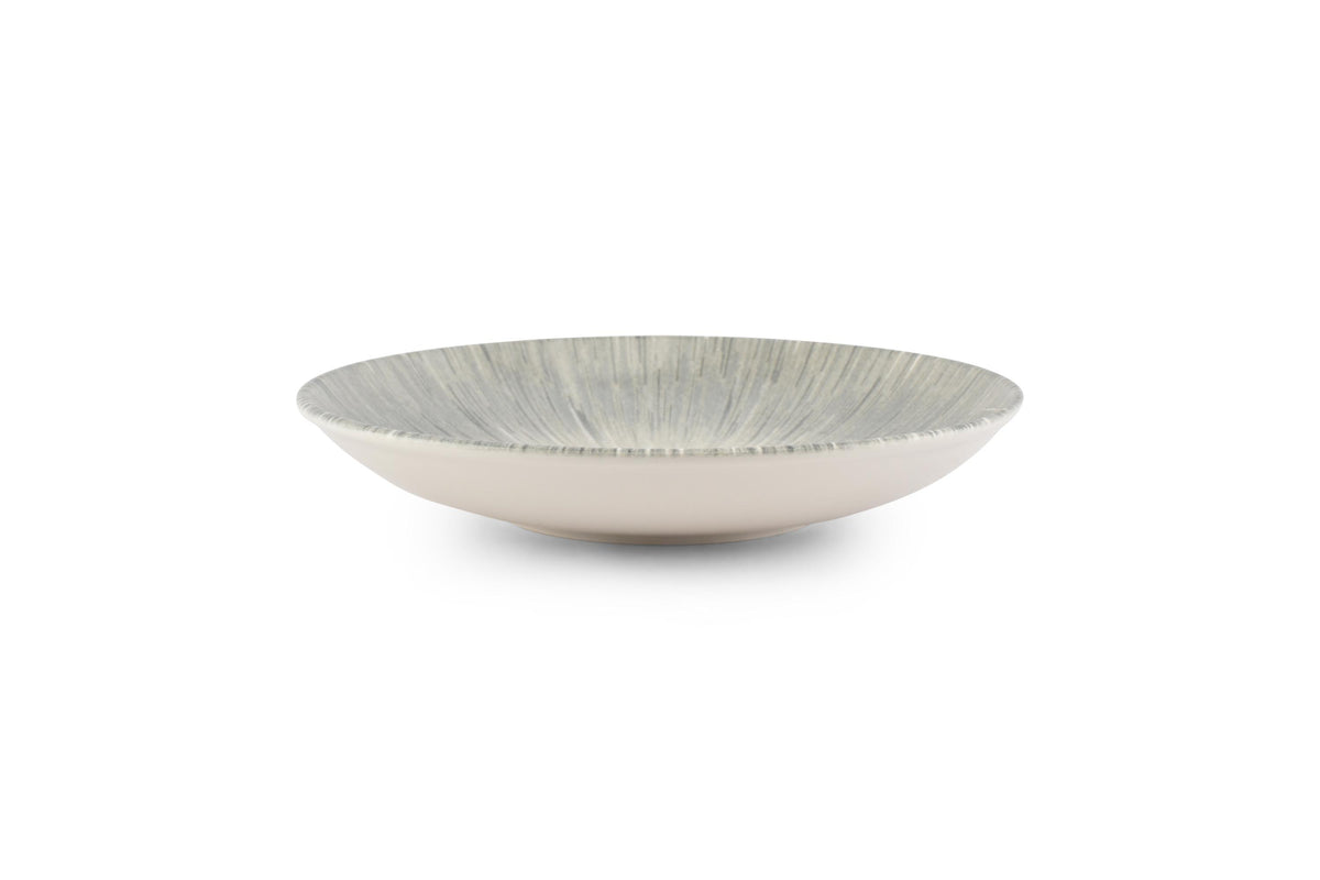 S&P - Solido Grey Assiette creuse 25cm gris Solido - 1 SET - 12 pièces
