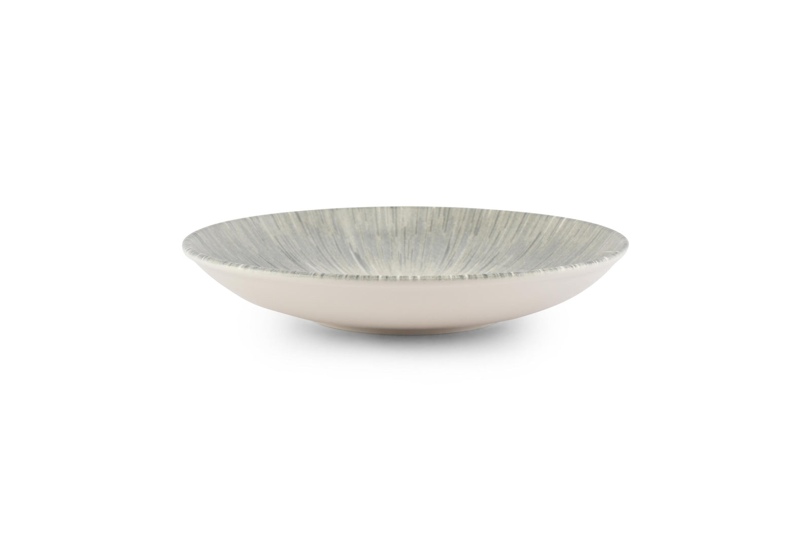 S&P - Solido Grey Assiette creuse 25cm gris Solido - 1 SET - 12 pièces