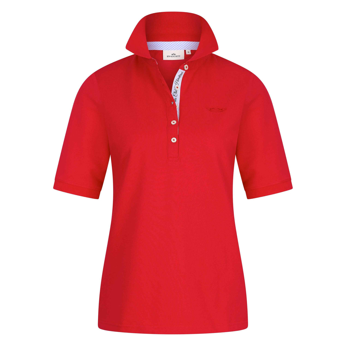 Hv Society - Femme - Polo - Rood