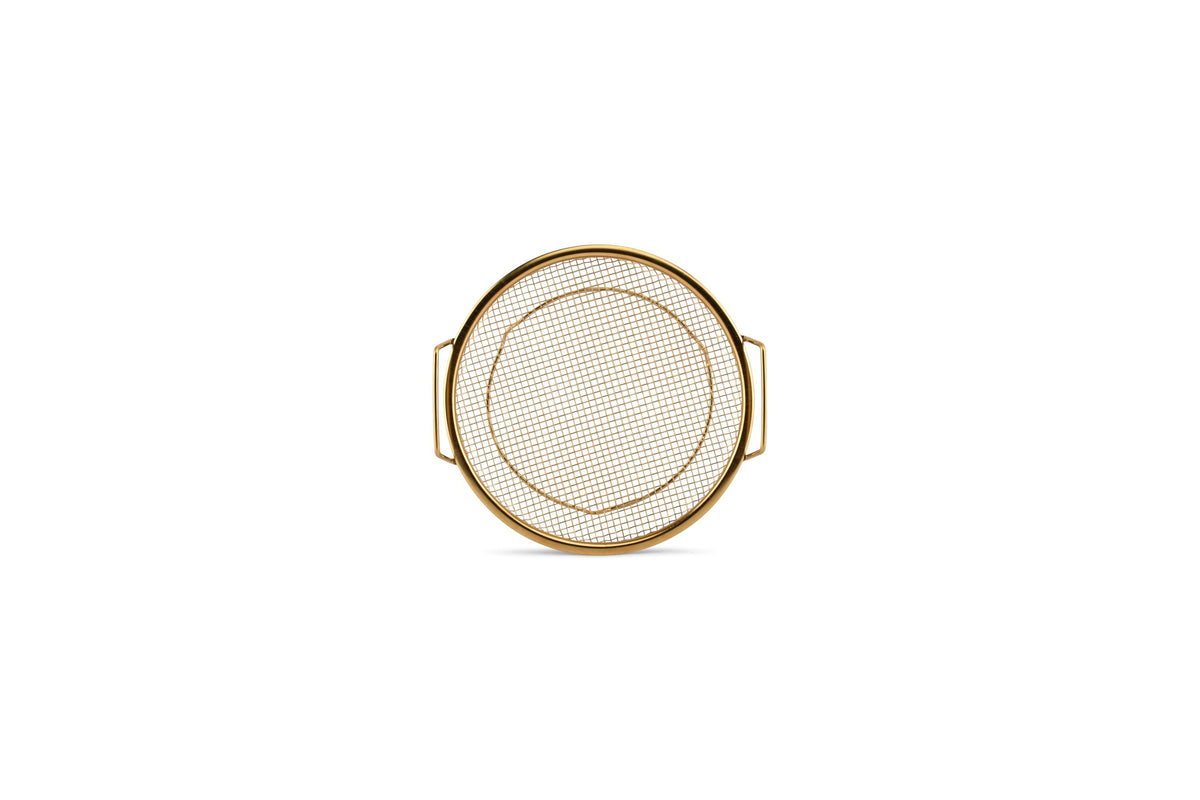 S&P - Panier métallique 20xH3cm or Serve - 1 SET - 6 pièces