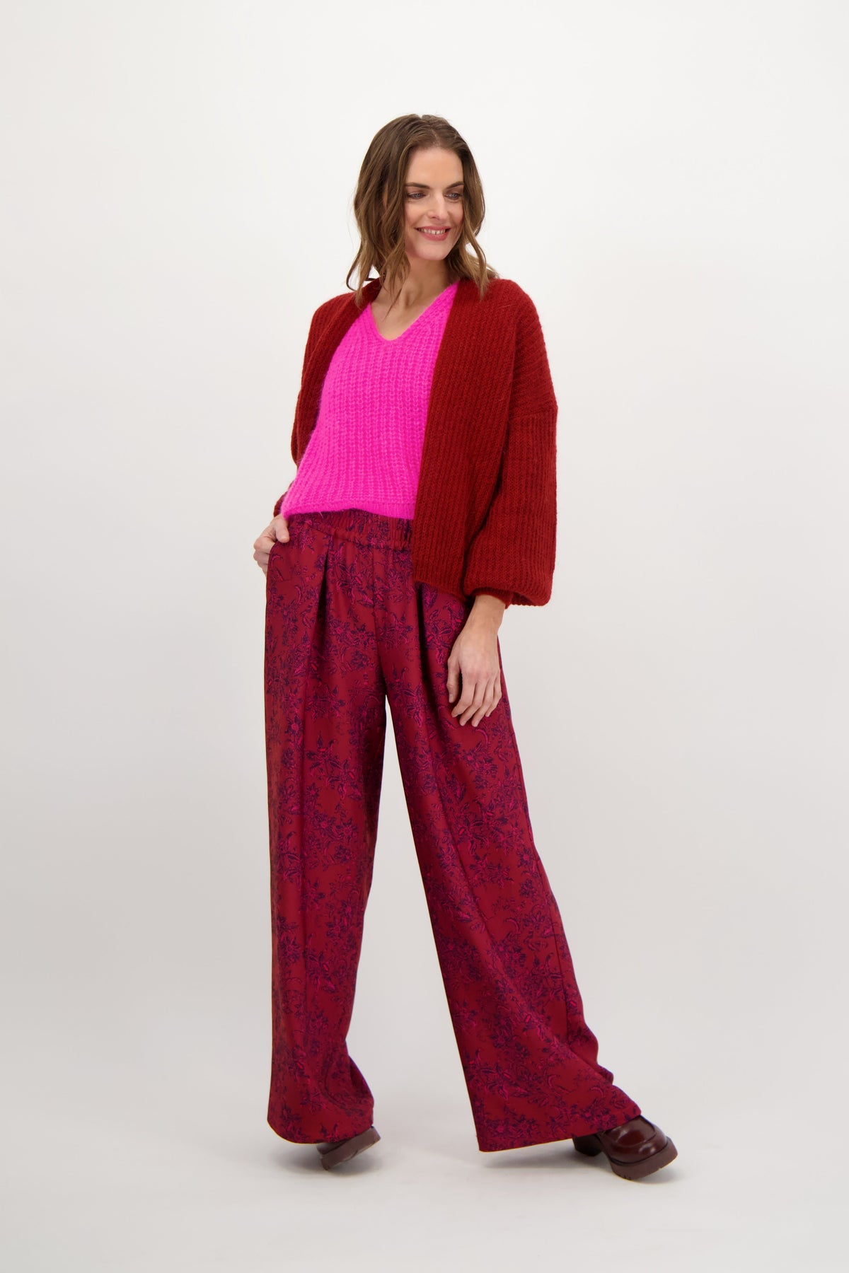 Cardigan - Febe - Russet Brown
