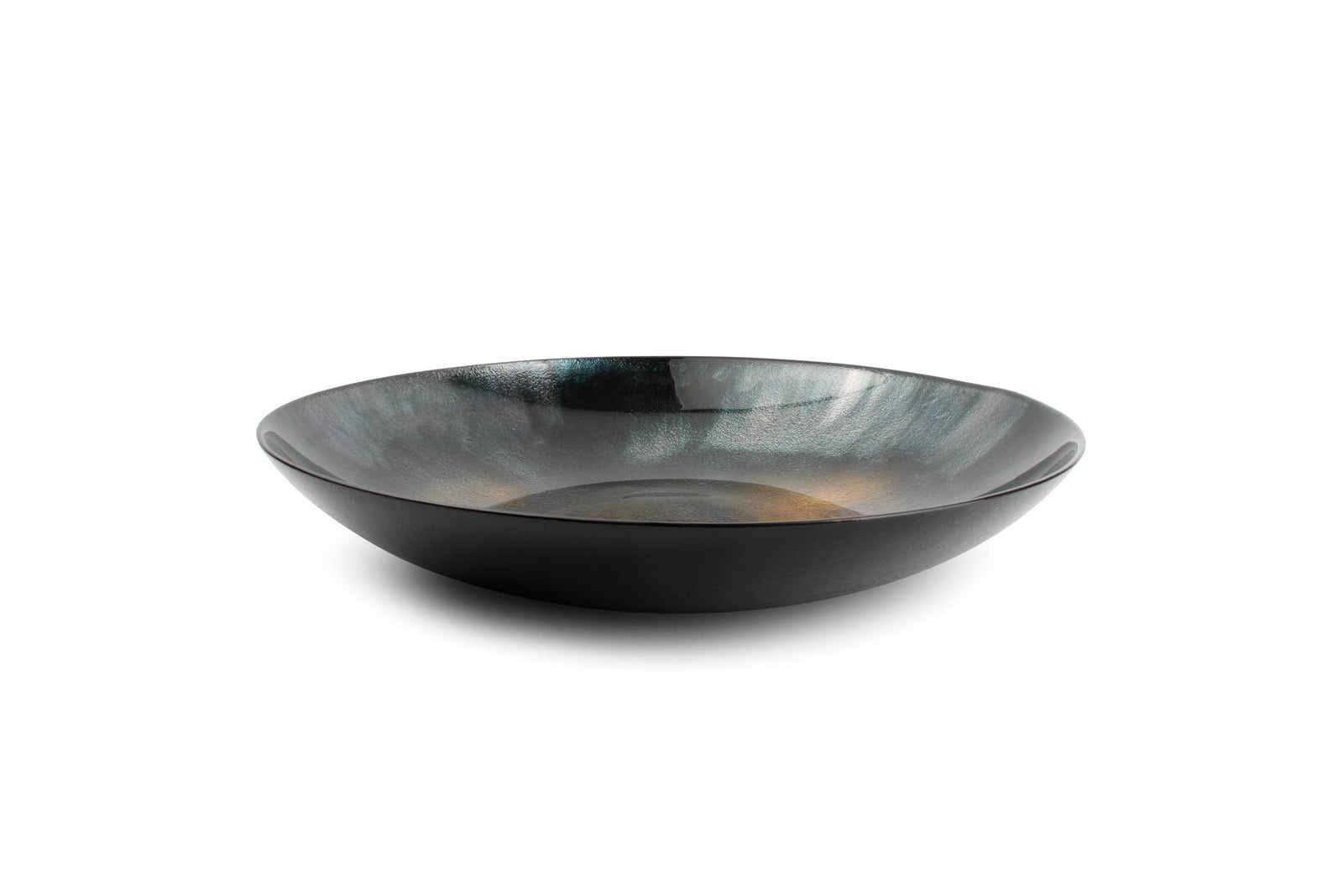 S&P - Plat décoratif 40xH6,5cm noir Cosmo