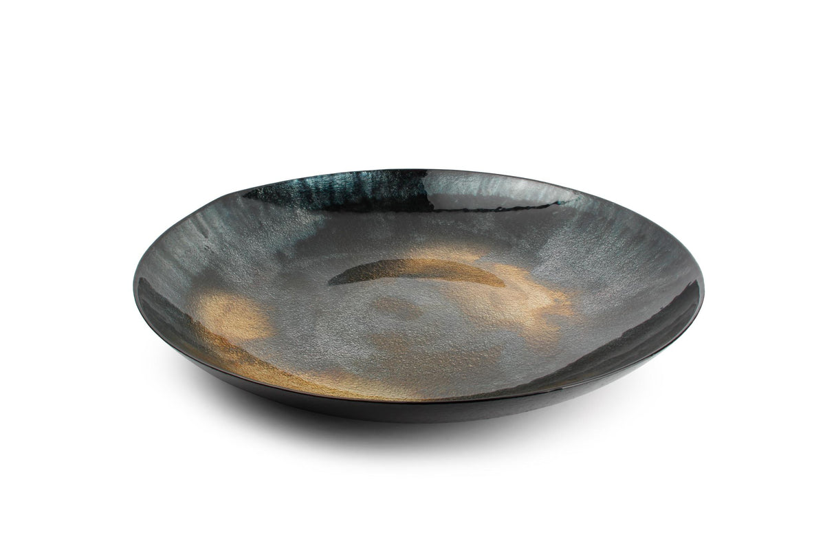 S&P - Plat décoratif 50xH7cm noir Cosmo