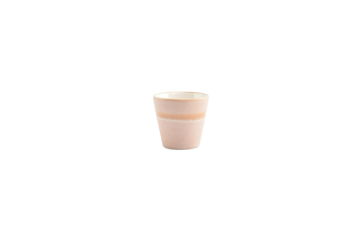 S&amp;P - Tasse à moka 10cl rose Flow - 1 SET - 4 pièces