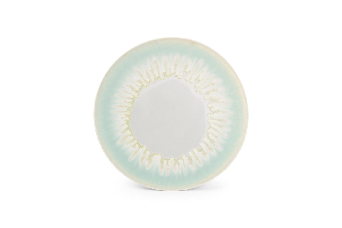 S&amp;P - Assiette plate 32cm spring green Maldives - 1 SET - 4 pièces