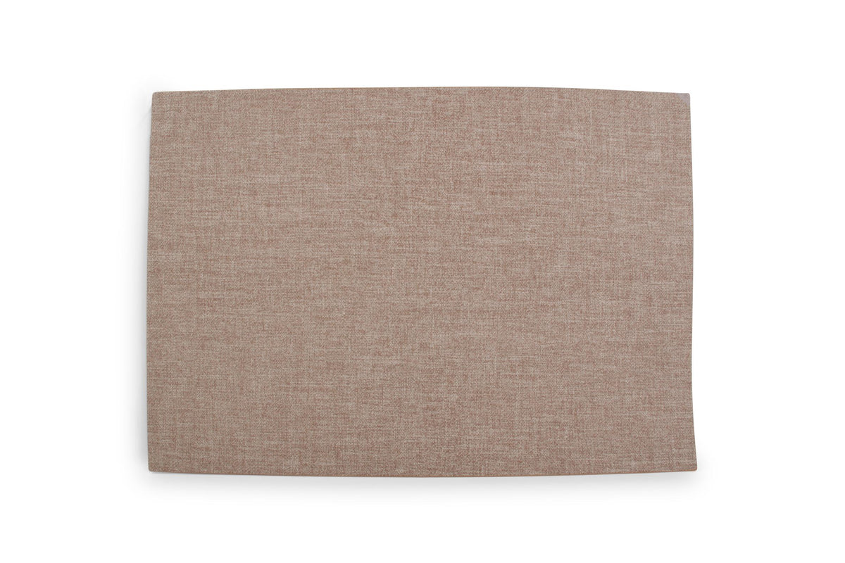 S&amp;P - Set de table 43x30cm beige fabric look Dinner - 1 SET - 4 pièces