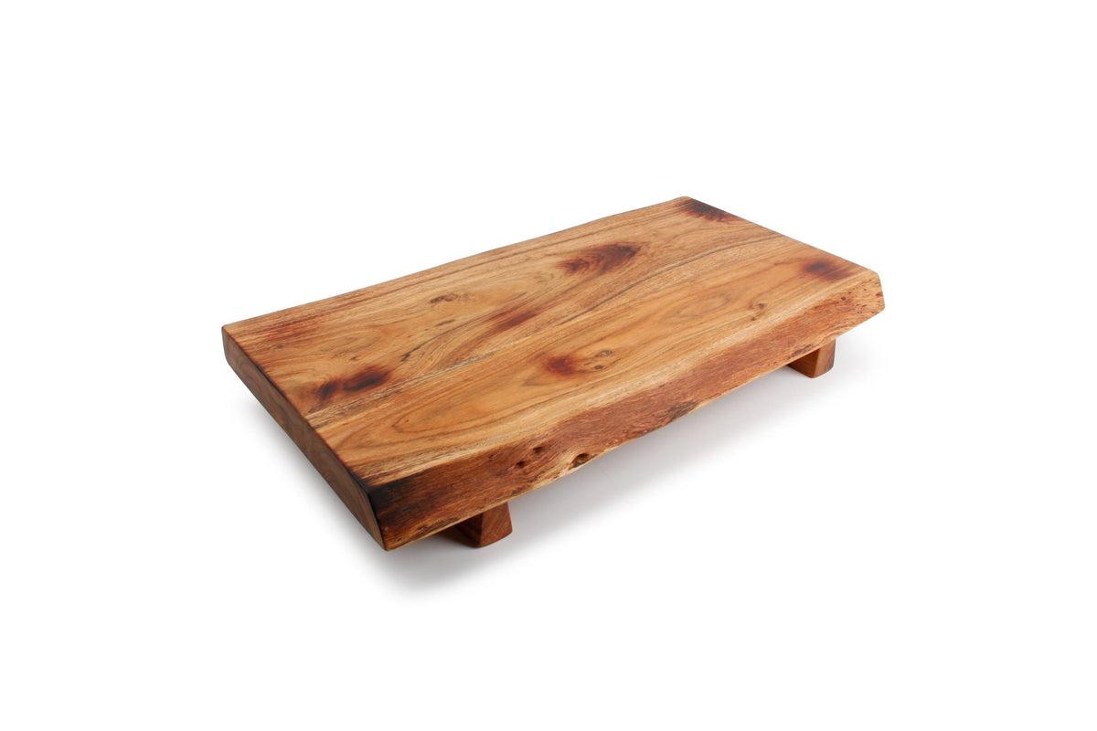 S&amp;P - Planche à servir 50x28xH7,5cm bois Chop