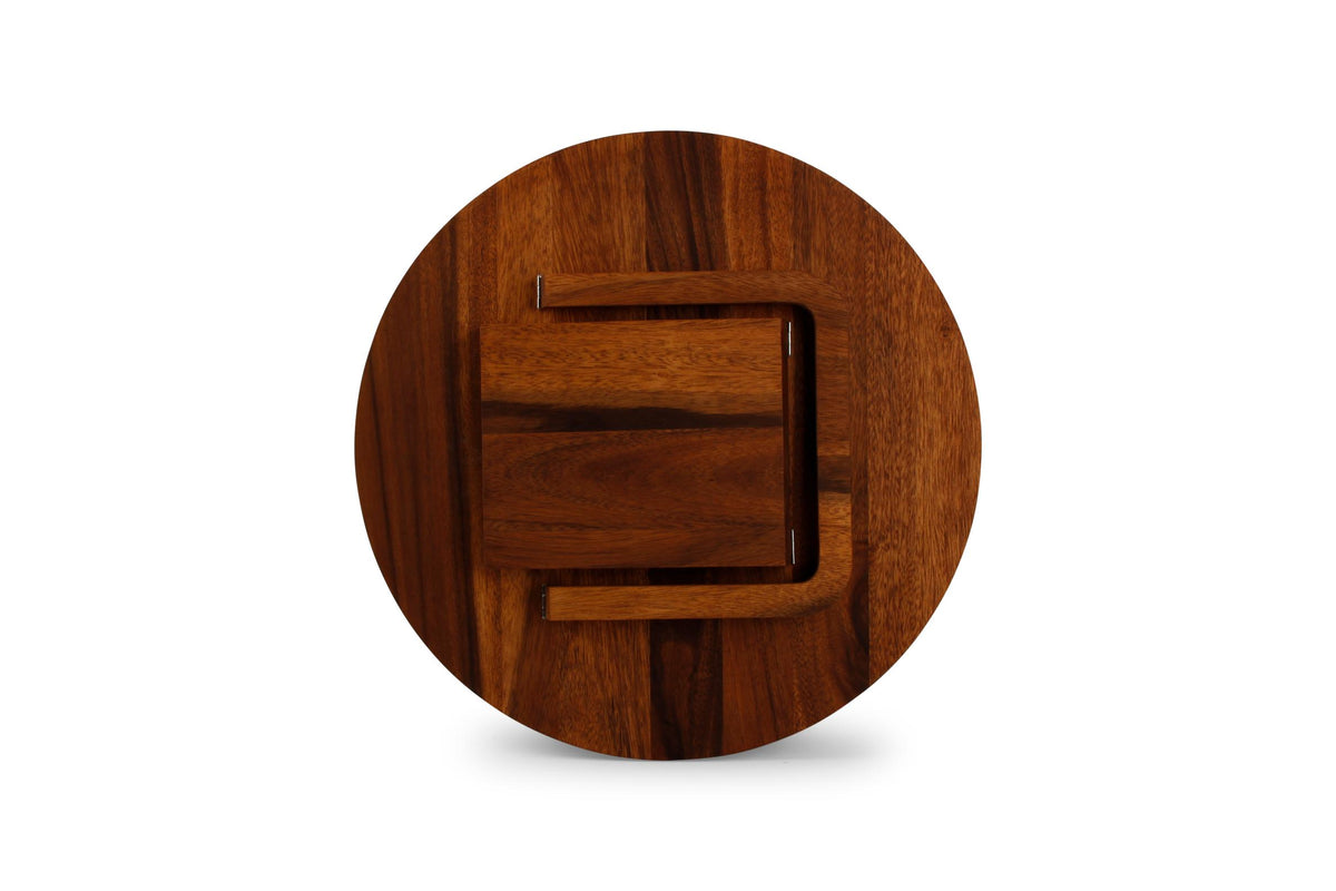 S&amp;P - Plateau 48xH19cm sur pied bois Dina