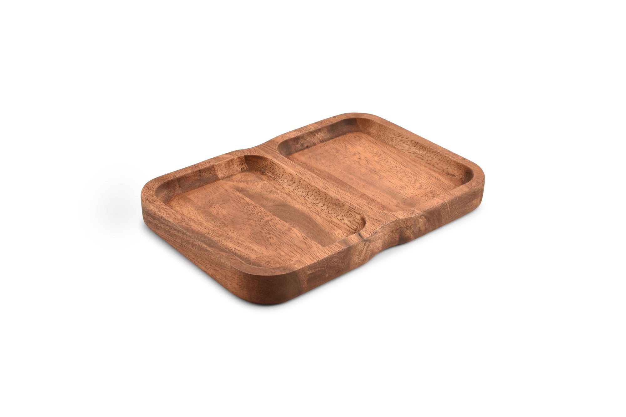 S&P - Plat à servir 28x19xH3cm 2 parties Chop