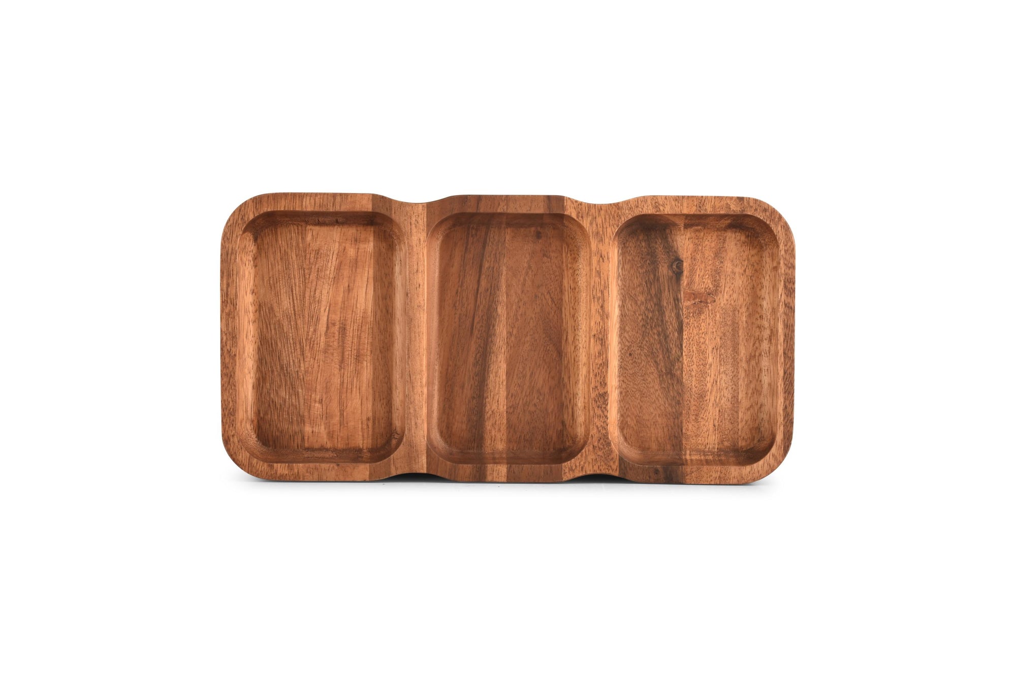 S&P - Plat à servir 38x19xH3cm 3 parties Chop