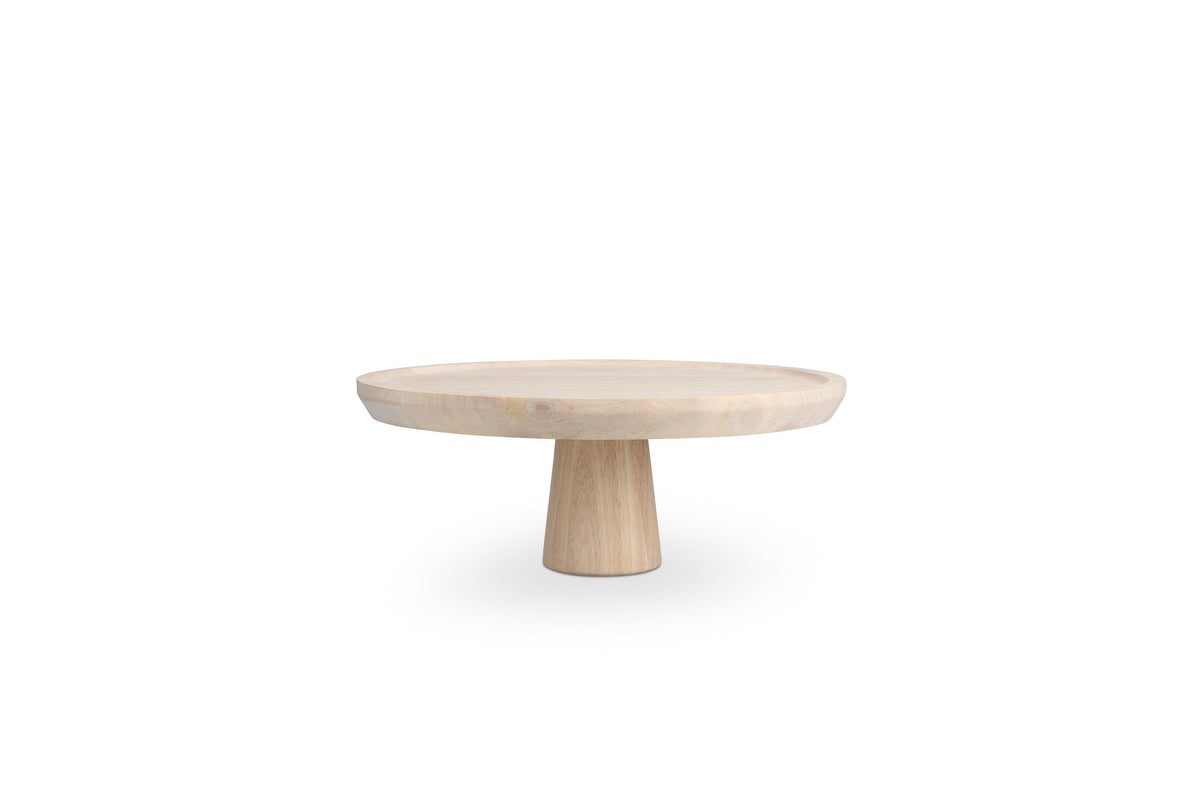 S&P - Plat à tarte sur pied 30xH12cm mango Rural