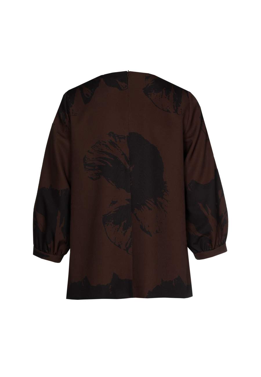Blouse - X-Hikki - Dark Choco
