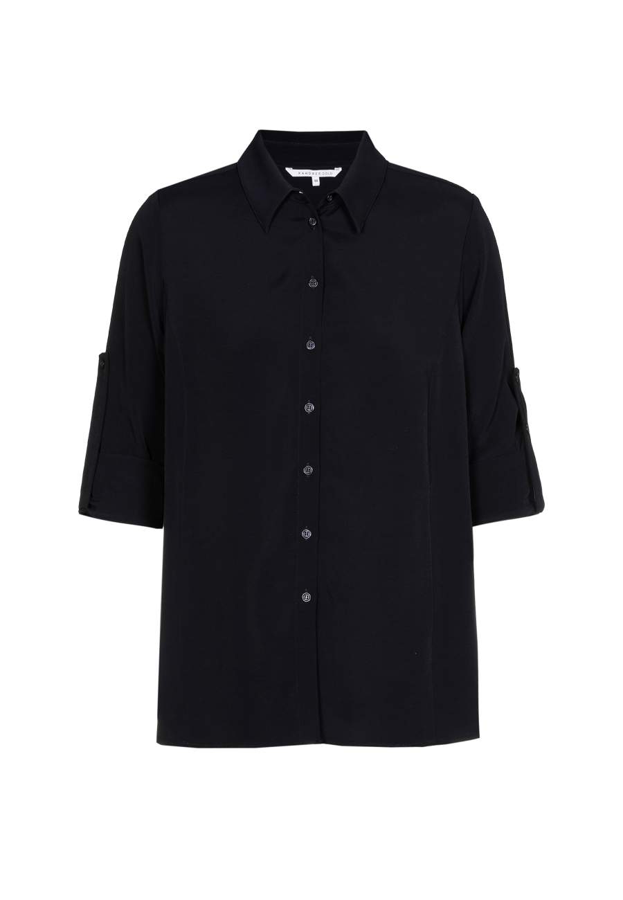 Blouse - X-Hortensa - Navy
