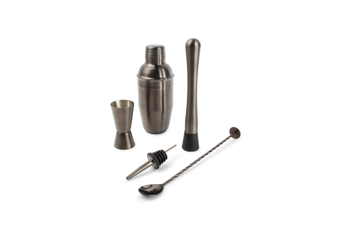 S&amp;P - Set à cocktail 7 pièces noir Bar