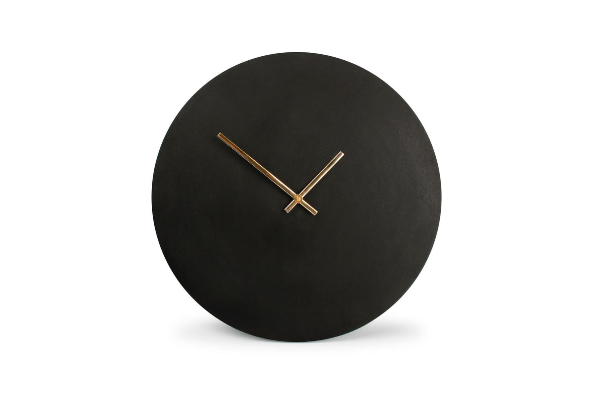 S&amp;P - Horloge murale 38cm noir Zone