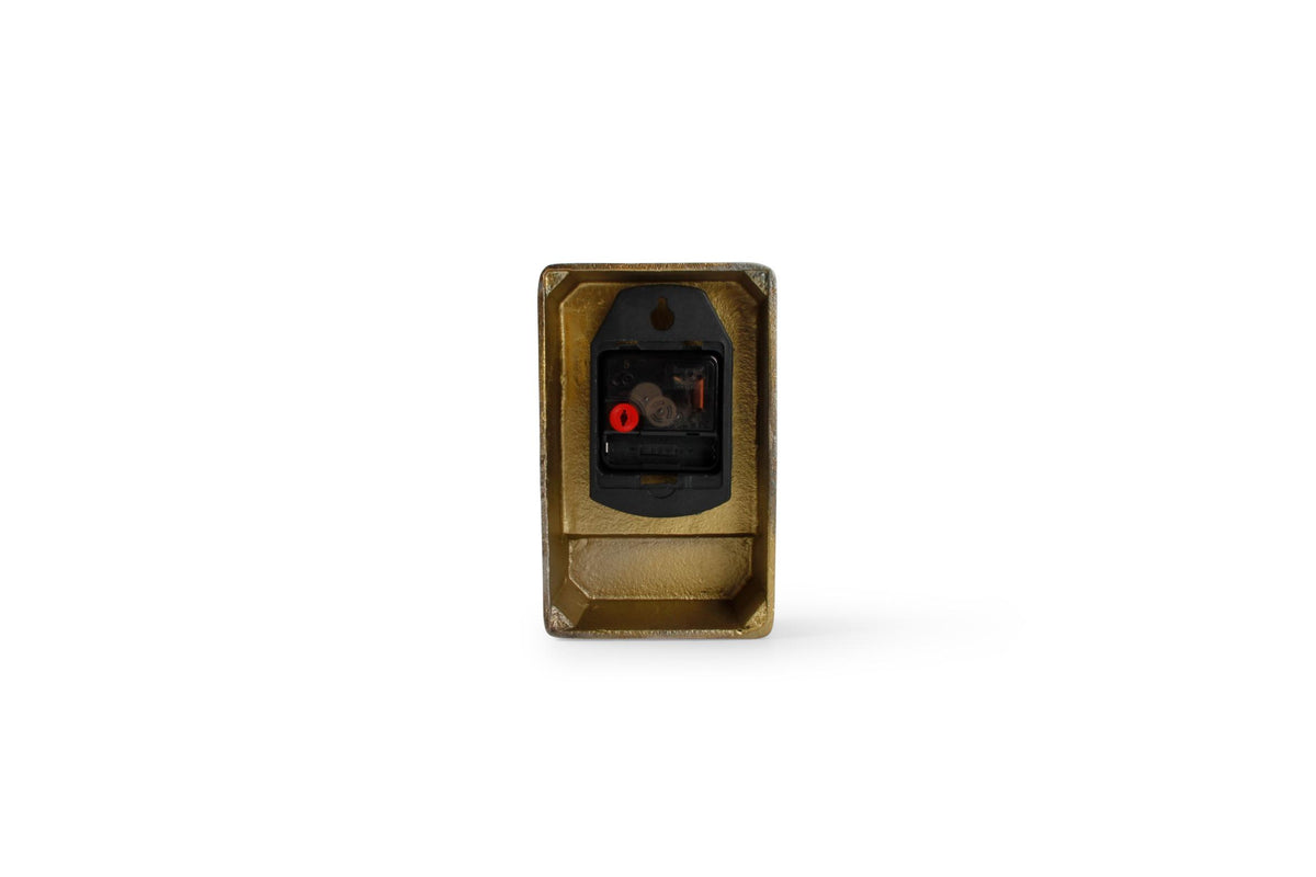 S&amp;P - Horloge de table 11xH18cm or edge Zone