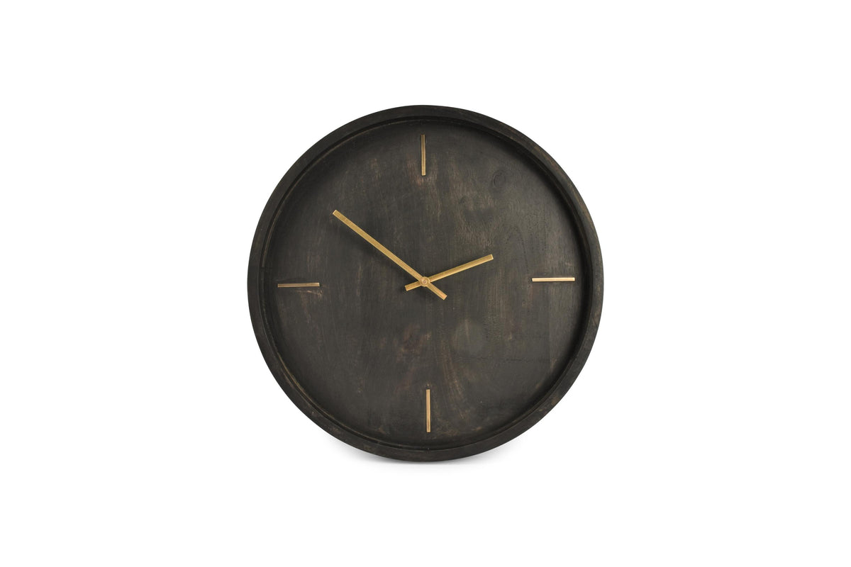 S&amp;P - Horloge murale 41cm bois Zone