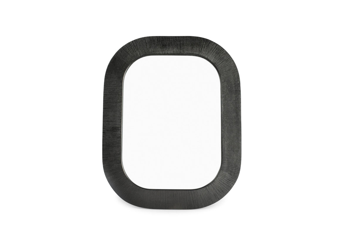 S&amp;P - Mirroir 53,5xH68cm noir Duro