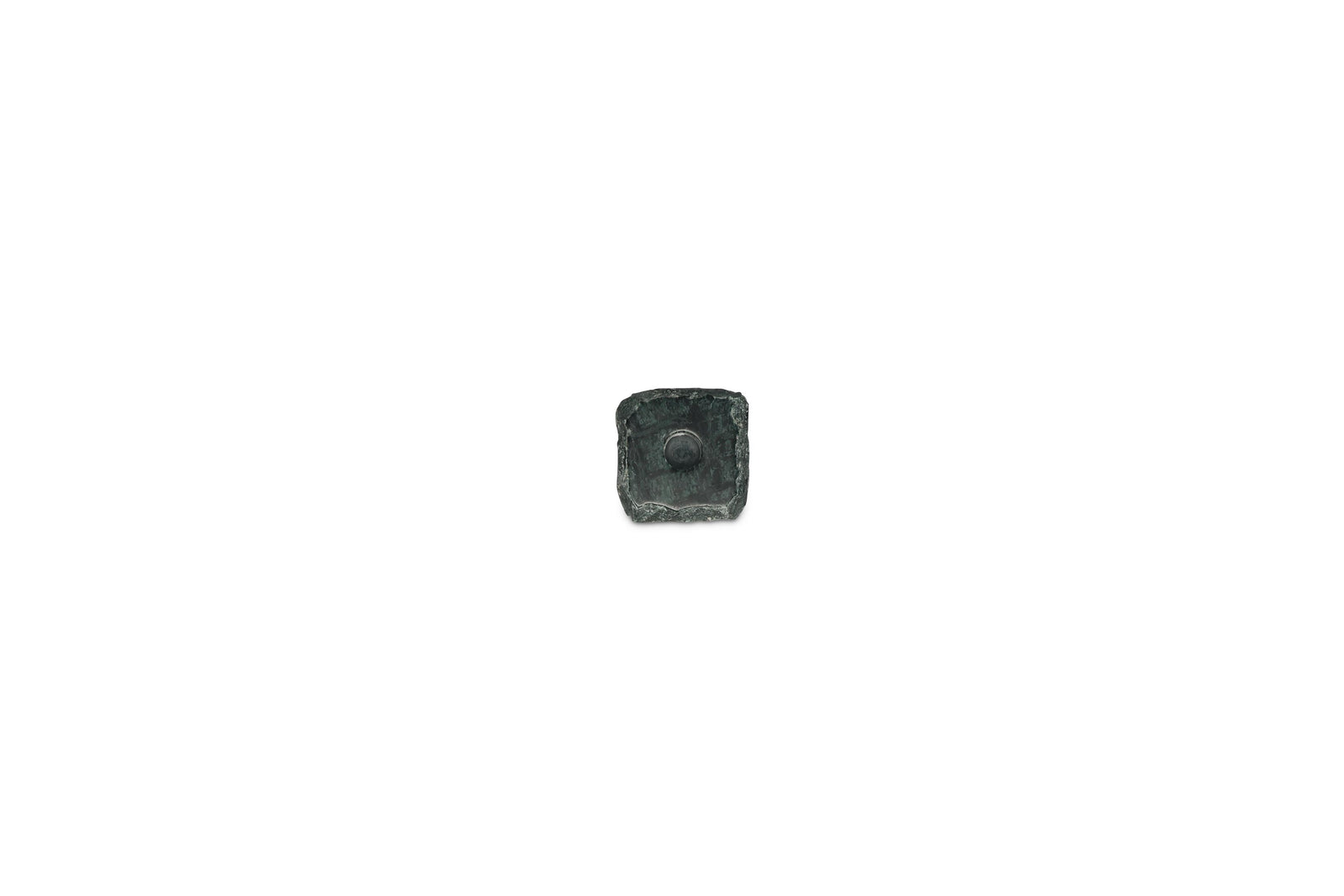 S&P - Bougeoir 8x8xH8cm marbre vert Opus