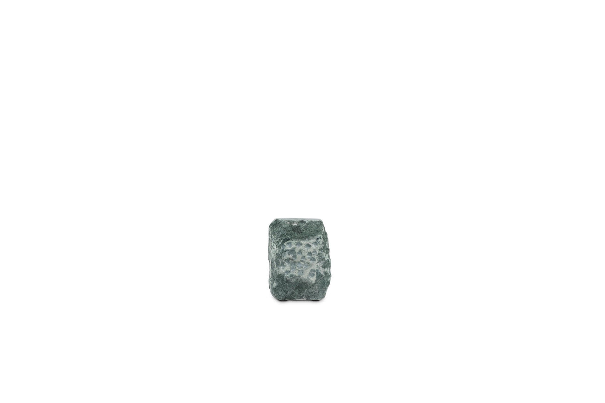 S&P - Bougeoir 8x8xH13,5cm marbre vert Opus