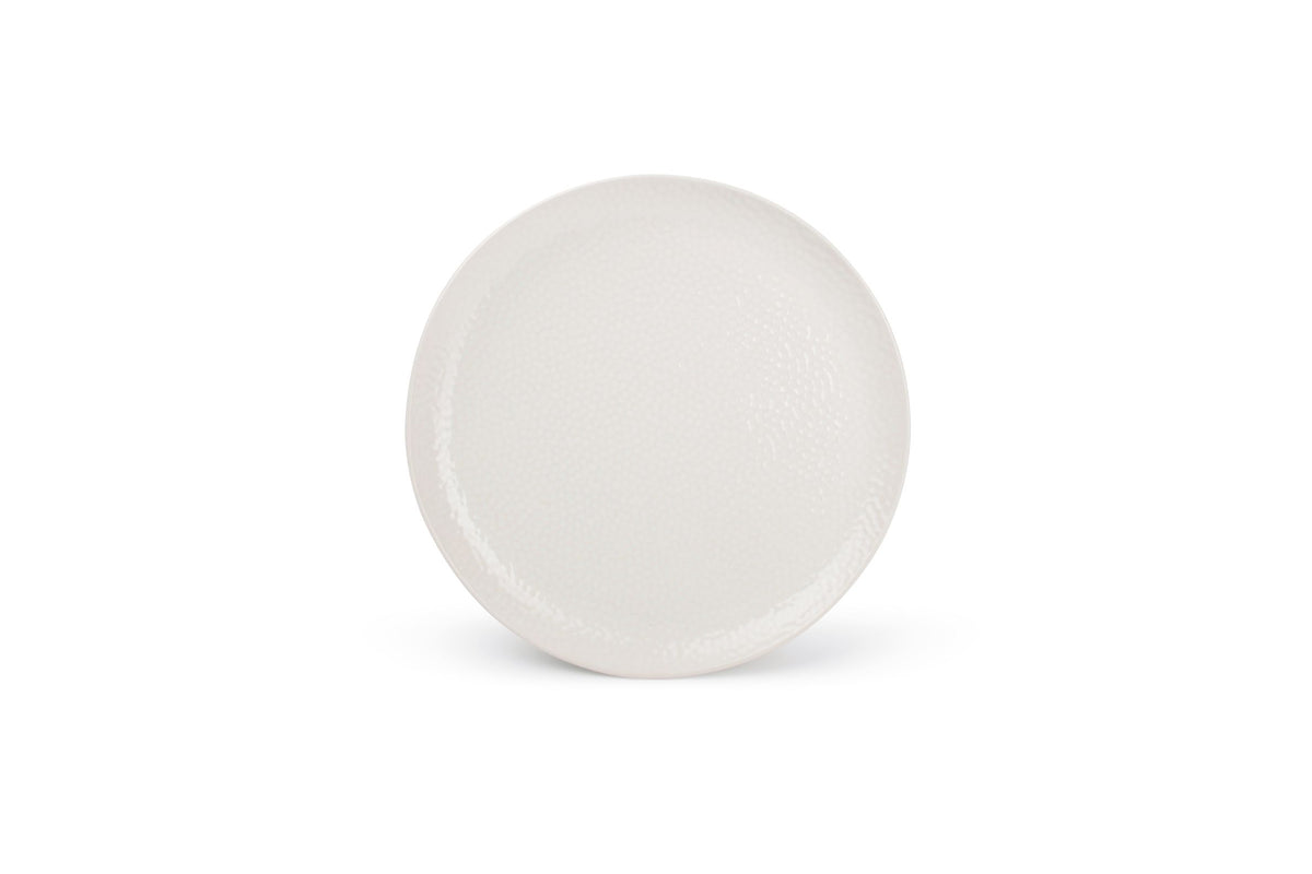 S&amp;P - Assiette plate 20,5cm blanc Mielo - 1 SET - 4 pièces
