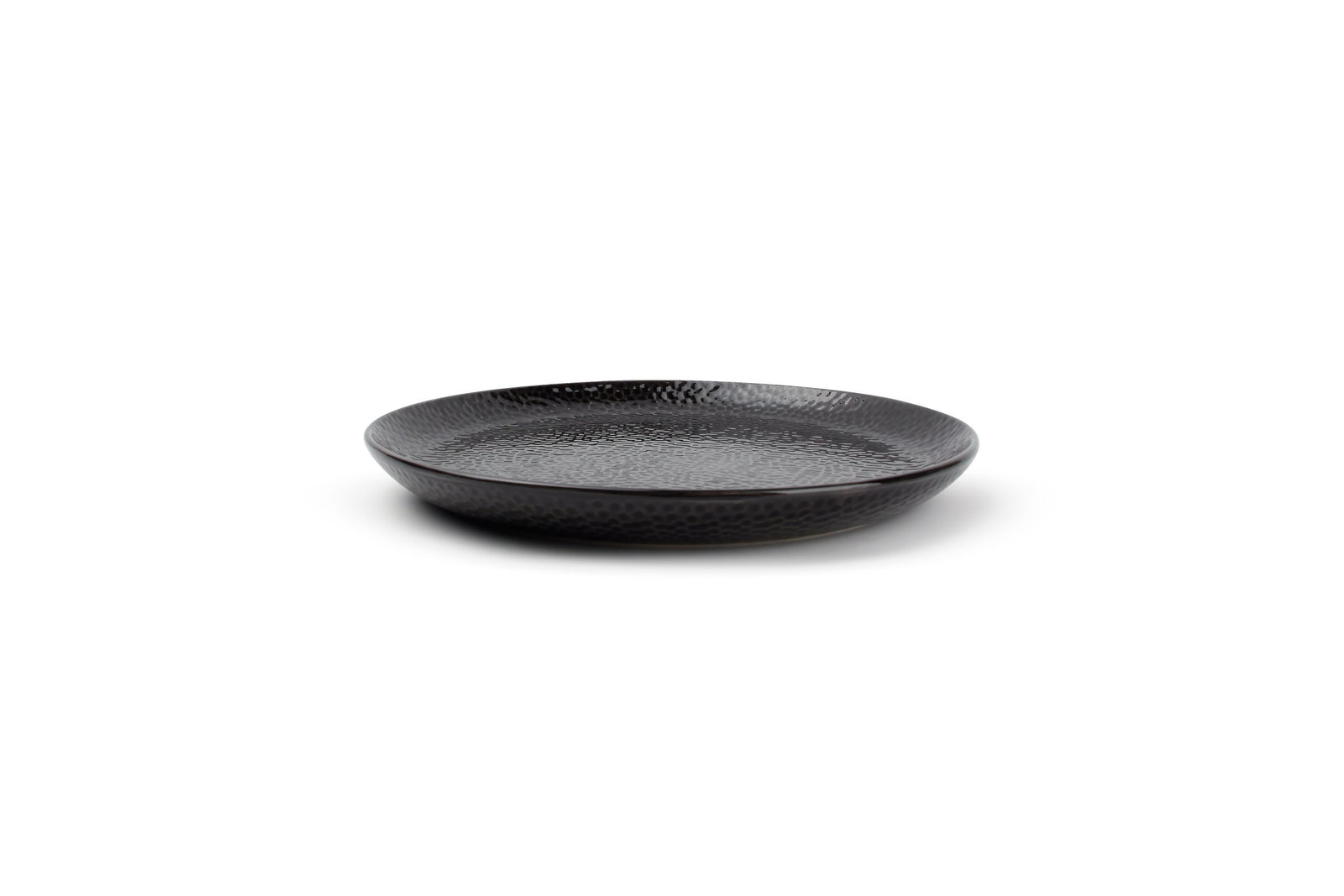 S&P - Assiette plate 20,5cm noir Mielo - 1 SET - 4 pièces