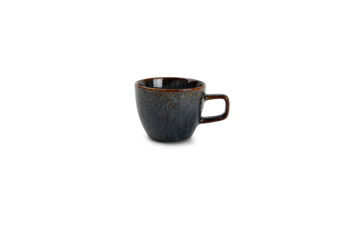 S&amp;P - Tasse à moka 9,5cl et soucoupe 11,5cm saphir Mielo - 1 SET - 4 pièces