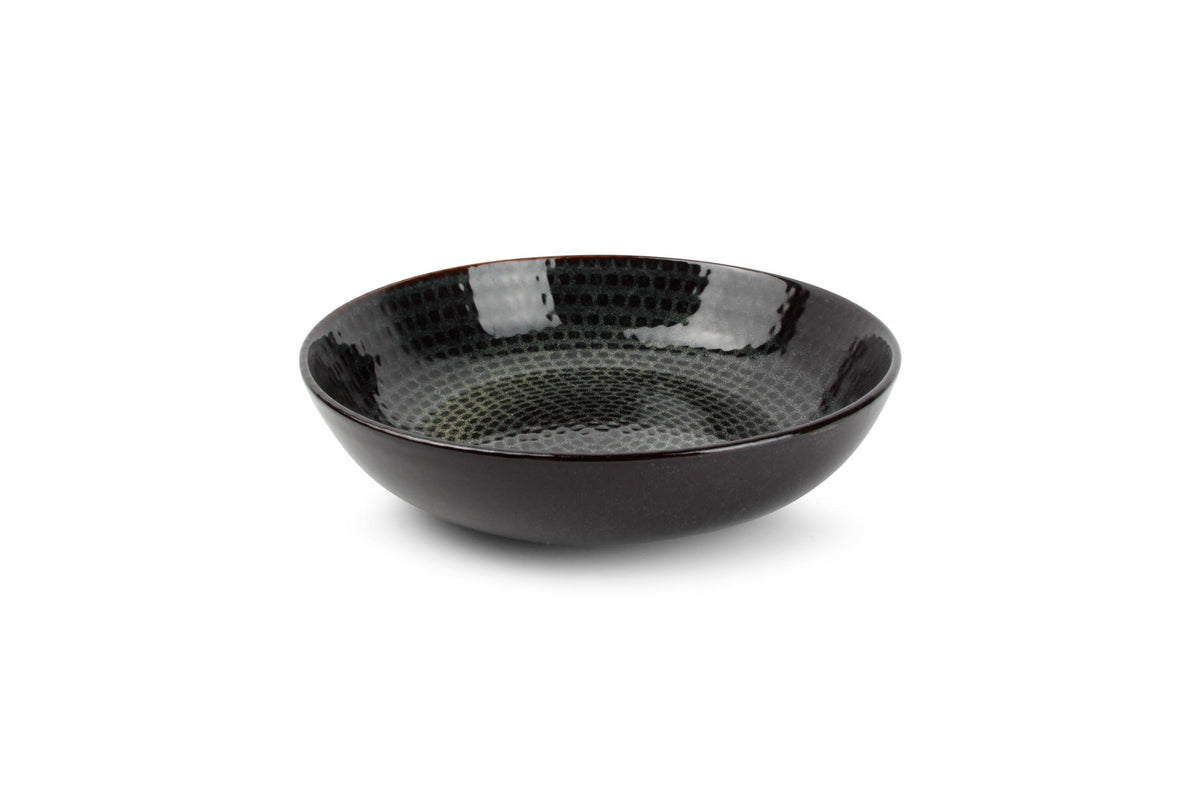 S&amp;P - Assiette creuse 20xH5cm vert/bleu Stitch - 1 SET - 4 pièces