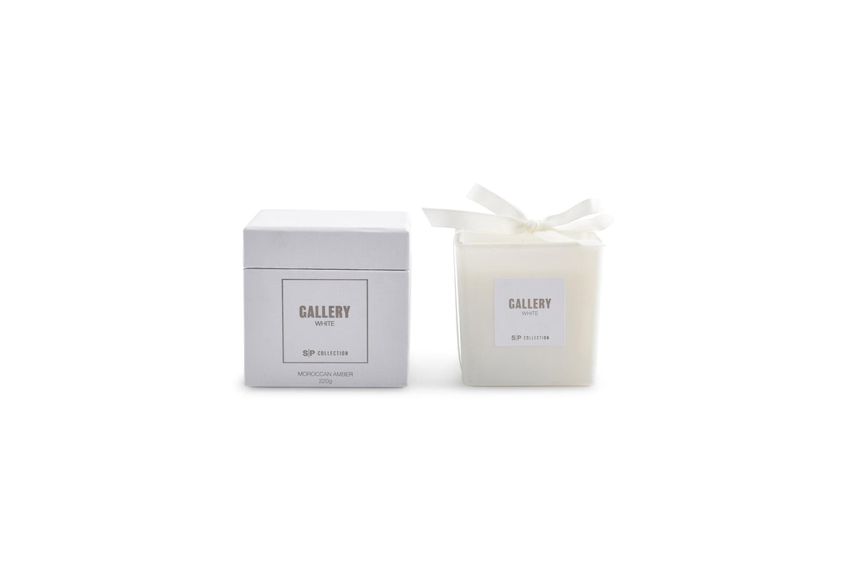 S&amp;P - Bougie parfumée 220g White Gallery