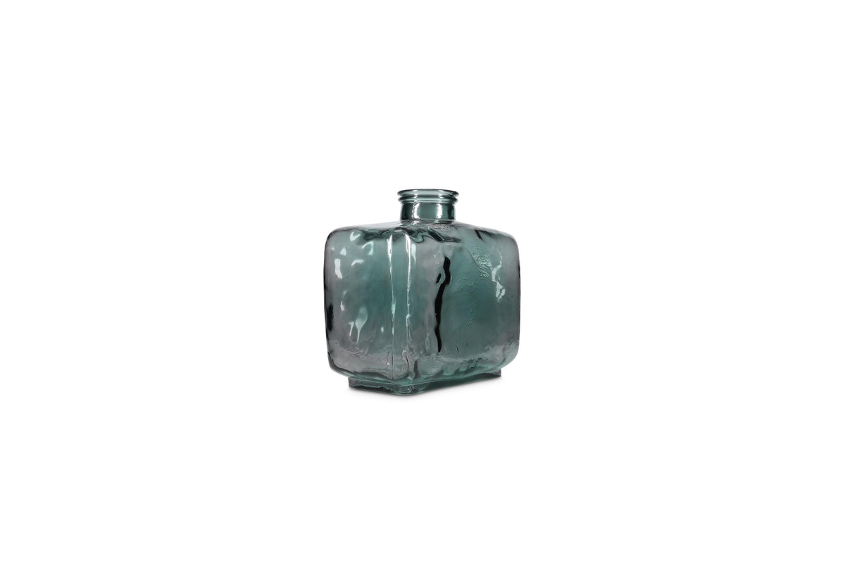S&P - Vase 28x14,5xH26,5cm vert Sontu