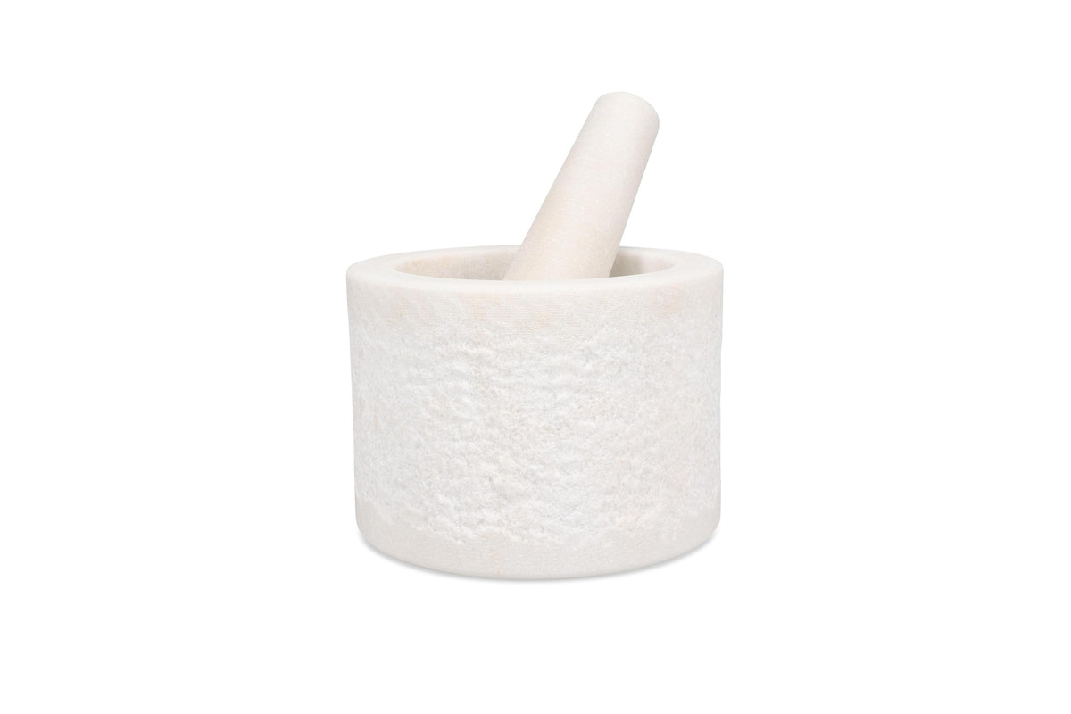 S&P - Marbliss Mortier et pilon 14xH10cm white Marbliss
