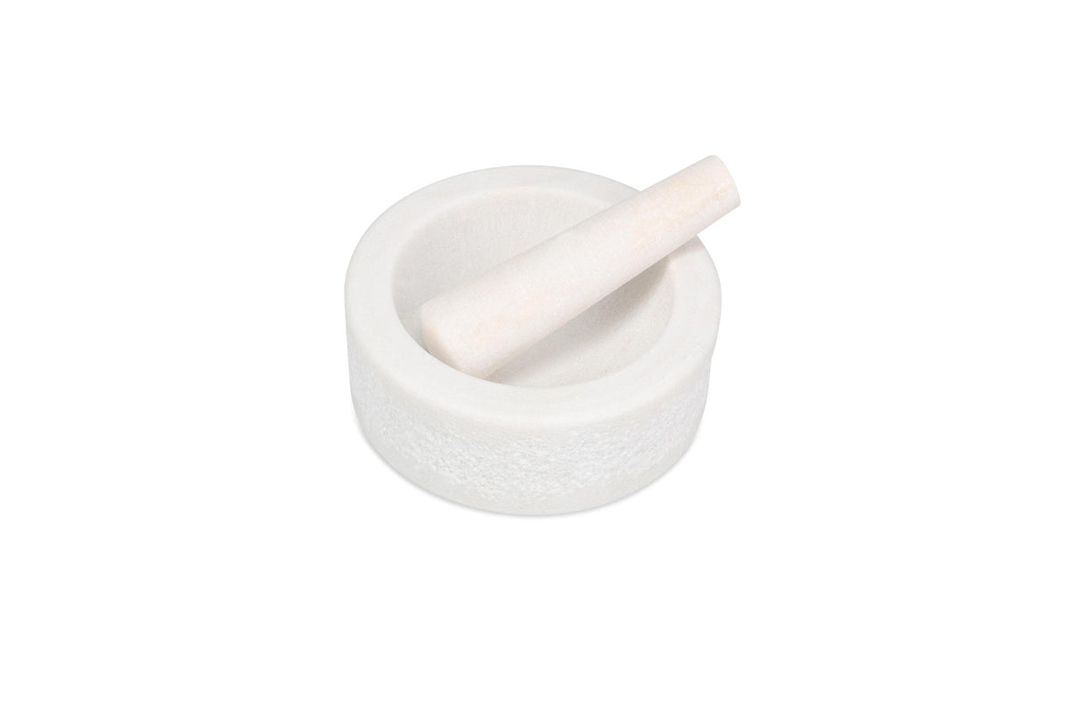 S&P - Marbliss Mortier et pilon 16xH6cm white Marbliss