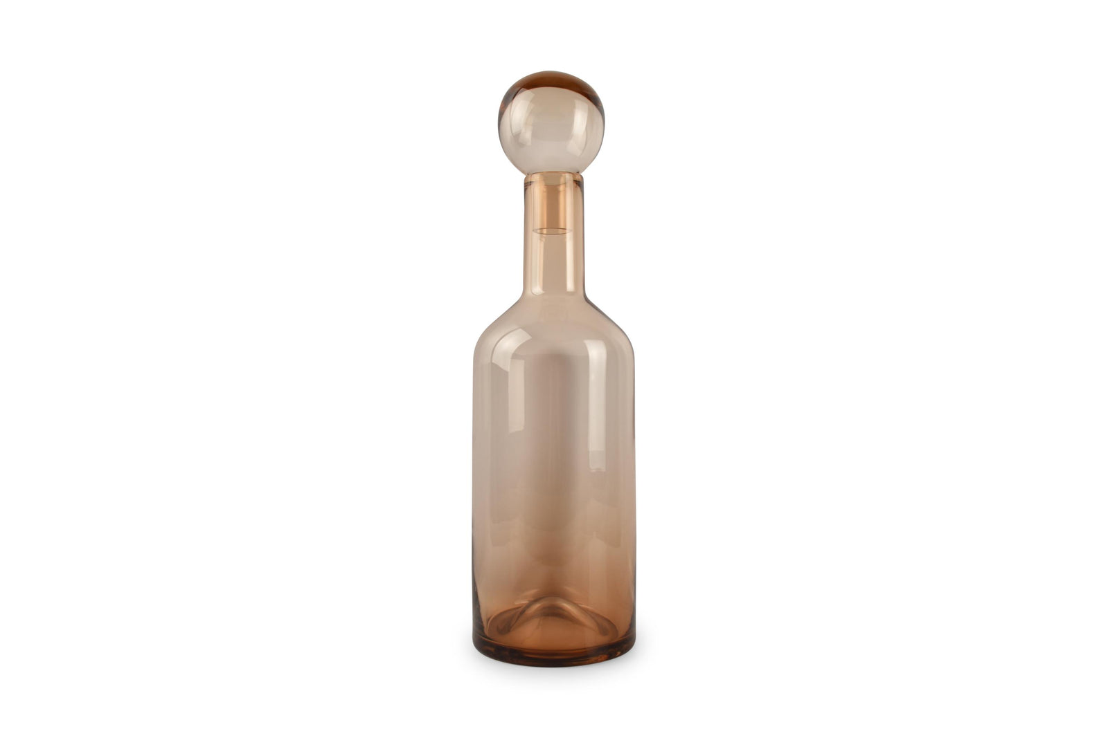 S&P - Vase avec bouchon 15,5xH55cm amber Fera