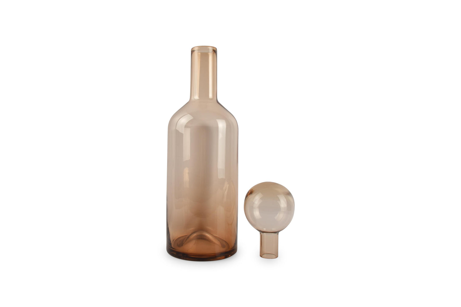 S&P - Vase avec bouchon 15,5xH55cm amber Fera